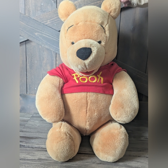 Huge Vintage Pooh Bear Stuffed Toy